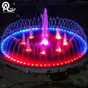 Fontaine musicale de jardin sur mesure Water Crown, grande taille, système de contrôle complet, spectacle aquatique pour les places publiques, les centres de villégiature et les spectacles nocturnes - Product Image 3