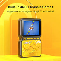 3.0 pouces X5 Console de jeu rétro intégrée 3600 jeux Console de jeu portable pour GBC MAME MD SFC