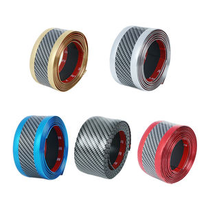 5D fibre de carbone voiture anti-rayures protecteur bande autocollant étanche corps <span class=keywords><strong>pare</strong></span>-chocs <span class=keywords><strong>coffre</strong></span> porte seuils autocollants étape seuil <span class=keywords><strong>Protection</strong></span> - Product Image 3