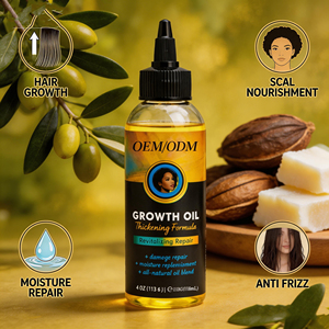 Tratamiento para la Caída del Cabello OEM/ODM, Productos para el Cuidado del Cabello de Marca Privada, Suero Natural Orgánico para Engrosar el Cabello, Aceite para el Crecimiento del Cabello - Product Image 2