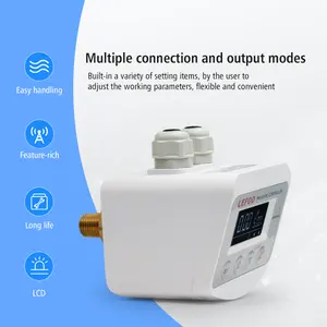LEFOO Digital Pressure Switch 220V/110V Power Supply Adjustable Pressure Controller Digital Pressure Switch With LCD Display