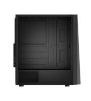 SAMA – boîtier de pc de jeu ARGB, armoire de bureau en verre trempé blanc, tour moyenne ATX, ordinateur