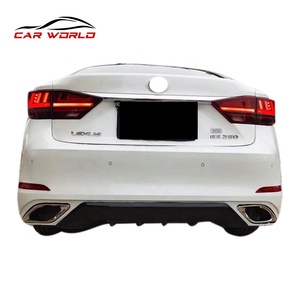Carbon Material <b>Car</b> Rear Bumper for 2013-2017 New 2020 Type Body Kit Fit ES240 ES350 Tow <b>Hook</b> Exterior Modify Part - Product Image 4