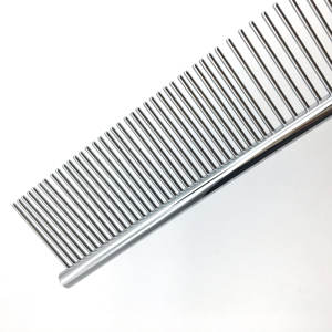 ラウンドハンドル犬ペット毛グルーミングツールペット金属櫛 - Product Image 3