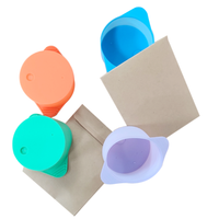 Couvre-gobelets en silicone pour la protection des boissons alcoolisées, couvre-gobelet extensible avec trou pour paille, protecteur de boisson réutilisable, facile à nettoyer