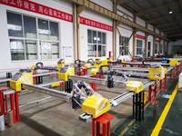Machine de découpe plasma CNC haute performance en fer/acier inoxydable/aluminium/cuivre, découpeuse plasma CNC de type portique