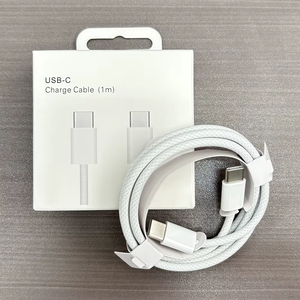 Cable de Carga Rápida Tipo-C de Alta Calidad de 3 pies/6 pies, Trenzado, PD 60W, Sincronización de Datos para iPhone 14/15/16/17 Pro Max, para Computadora - Product Image 4