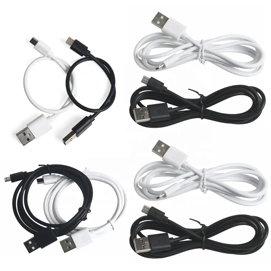Uslion — câble Micro USB/USB pour Android, 0.25/1/2/3m, cordon de chargeur rapide, synchronisation et recharge, pour téléphone Samsung
