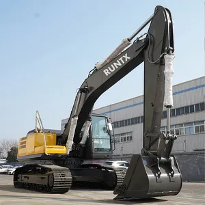 RUNTX Brand 23 Ton Crawler Excavator 23 Ton 30 Ton 38 Ton 52 Ton 60 Ton Excavator With Hydraulic Stone Bucket