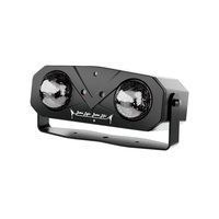 Lumières de fête LED, boule disco magique en cristal, lumière de scène RGB, mini projecteur laser de fête avec télécommande