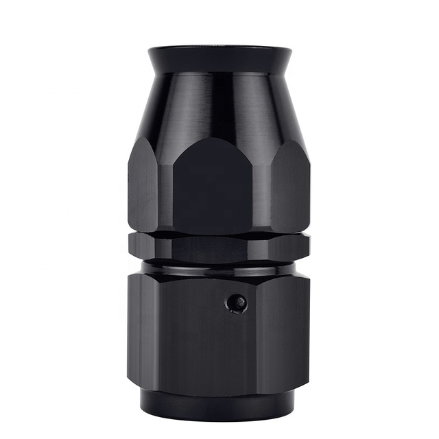 Black Anodized 6AN AN6 PTFE Hose E85 Fuel Line Fitting