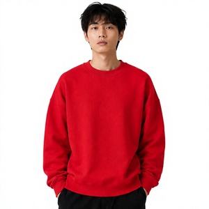 Sweat-shirt à col rond brodé de qualité supérieure, marque privée, avec impression personnalisée pour les marques de vêtements américaines - Product Image 1