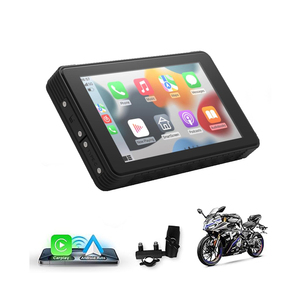 5-inch màn hình cảm ứng Carplay Monitor không dây Android Auto GPS navigation Bluetooth Siri điều khiển bằng giọng nói cho xe ô tô xe máy - Product Image 3