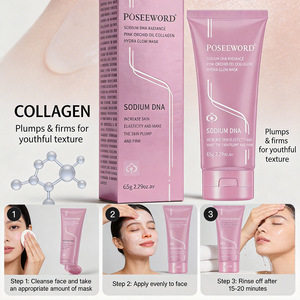 Cosméticos Hidratantes con Ácido Hialurónico y Colágeno - Mascarilla Hidratante Fresca y Mate - Product Image 2