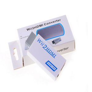 Convertisseur portable <span class=keywords><strong>Wii</strong></span> vers <span class=keywords><strong>HDMI</strong></span>, adaptateur audio-vidéo <span class=keywords><strong>pour</strong></span> console <span class=keywords><strong>Wii</strong></span>, câble de liaison d'affichage de jeu HD, connecteur OEM ODM - Product Image 4