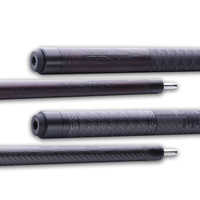 Vente en gros, personnalisation, qualité supérieure, queue de billard en carbone pur 2 pièces, impression 3D flottante sur la poignée, longueur 58 pouces