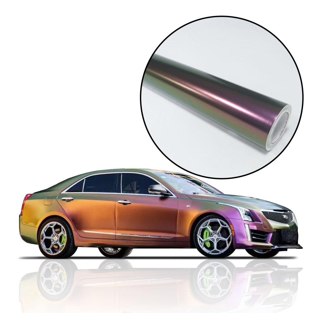 Chameleon matte purple green