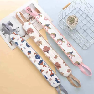 Double Sided Long <b>Strip</b> Bath Towel with Floral Scrub Men and Women Take a <b>Shower</b> and Wipe Your Back Printing Bath Scrubber - Product Image 4