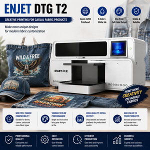 Stampante DTG Avanzata ad Alta Precisione per Personalizzazione di Tessuti in Cotone per Felpe Industriali - Product Image 1