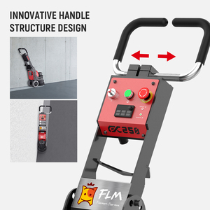 250mm 5A Multiple Epoxy Coating Removal <b>Floor</b> Corner Grinding Concrete <b>Polisher</b> <b>Machine</b> - Product Image 5