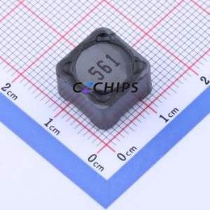 PSPHAQ127-561M ตัวเหนี่ยวนำไฟฟ้าแบบ SMD, ขนาด 12x12 มม. ( ค่าความเหนี่ยวนำ: 560uH ) ( ความแม่นยำ: 20% กระแสไฟฟ้าที่กำหนด: 900mA ) - Product Image 1