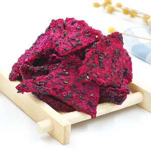 जैतून का कारखाना फ्रीज-सूखे पिताया स्लाइस ड्रैगन फल चिप्स थोक शैली पैकेजिंग पैक fd पिताया फल सूखे फल - Product Image 2