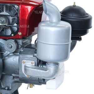 Tengka Zs1105 High Quality 18HP Horizontal Shaft Water Cooled Single Cylinder Diesel <b>Engine</b> Low Fuel Consumption Electric Start - Product Image 4