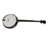 5 String Banjo Professional Stringed Musical Instrument with Wrench for Adult Beginner