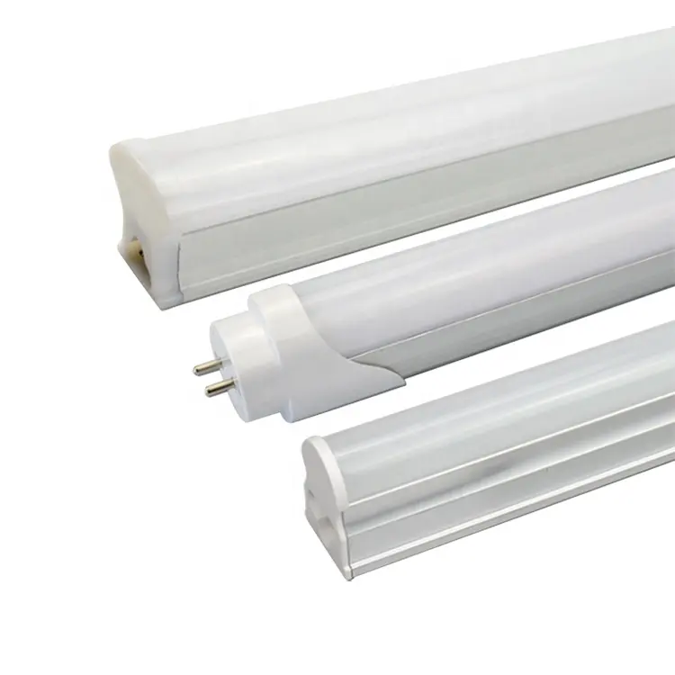 Tube lumineux LED T5 T8 en aluminium, 5w 9w 14w 18w, pas cher, pour bureaux, pièce lumineuse