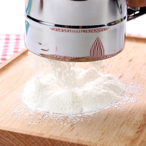 <span class=keywords><strong>Tamis</strong></span> à farine de cuisine en acier inoxydable, taille personnalisée, à manivelle manuelle, 2 couches, 3 tasses, pour la pâtisserie - Product Image 4