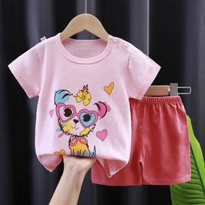 2023 dessin animé motif enfants vêtements nouveauté bébé garçon vêtements été 2 pièces enfants ensembles - Product Image 6