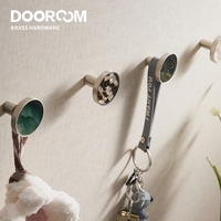 Kenop Furnitur Kuningan Dooroom, Kenop Lemari Pakaian, Kenop Laci Kabinet, Kenop dengan Warna-Warni, Finishing Matt Brushed Nickel