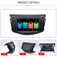 Autoradio Android de 7 pouces avec 4g Bluetooth Dsp Carplay Android Auto pour Toyota Rav4 2008-2018 lecteur Dvd de voiture