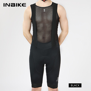 INBIKE ODM Personnalisé <span class=keywords><strong>Cuissard</strong></span> à Bretelles <span class=keywords><strong>Homme</strong></span> Pro Cyclisme Léger Respirant Rembourré pour Vélo d'Extérieur Collant Ciclismo Short - Product Image 4