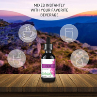 Gouttes liquides de champignon Crinière de lion à marque privée, végétaliennes, Nootropique, pour la santé cérébrale, extrait de champignon Crinière de lion, soutien immunitaire