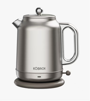 Bouilloire Électrique Mécanique Rétro 1,7 L Grande Capacité Ébullition Rapide pour la Maison, la Cuisine et le Thé