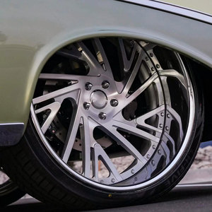 RCSR Llantas Forjadas de 24 26 28 <span class=keywords><strong>30</strong></span> Pulgadas 6x135 6x139.7 Cromadas para Chevy de 6 Birlos, Jeep Wrangler, Mustang - Product Image 2