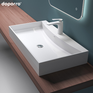 <span class=keywords><strong>Doporro</strong></span> OEM/ODM mineral guss über gegen top hand waschbecken schrank waschbecken becken - Product Image 3