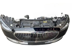 Conjunto de Parachoques Delantero para <span class=keywords><strong>Mercedes</strong></span> <span class=keywords><strong>Maybach</strong></span> W222 W223 W240 <span class=keywords><strong>57</strong></span> 62 167, Ventilador Electrónico, Tanque de Agua, Radiador, Rejilla, Faro - Product Image 4