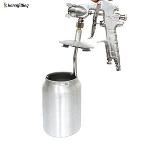 Pistolet de pulvérisation de peinture en alliage d'aluminium haute pression et haute viscosité, pour une atomisation précise et un peinture méticuleuse - Product Image 3