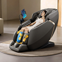 Fauteuil de massage zéro gravité Bluetooth intelligent avec source musicale, vente en gros d'usine, personnalisable, luxe, entièrement automatique, cabine spatiale électrique