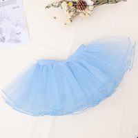 Rok Tutu Balet Anak Perempuan Grosir Berkualitas Tinggi Rok Tutu Pertunjukan Balet Fashion Rok Tari Tulle Bernapas untuk Anak-Anak