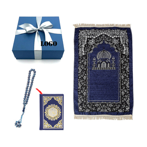 Wholesale Cheap Ideas Religious Quran Prayer Mat Tesbih Kleine Islam Muslim Wedding Favors Gifts Decor Islamic Gifts Box Set