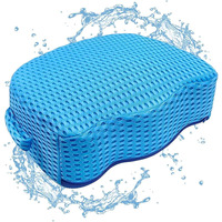 Coussin SPA et siège rehausseur pour bain à remous pour adultes et enfants, séchage rapide, antidérapant, en maille 3D, coussin de bain lesté