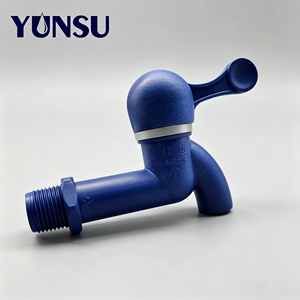 Robinet en plastique à filetage conique, installation manuelle sans outils, compatible avec le filetage métallique et les tuyaux en PP, connexion par fusion à chaud - Product Image 1
