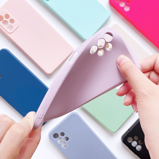 Soft Colorful Phone case 1.5 mm Matte TPU Anti-fingerprint Bulk 17 Pro Max Mobile Phone Covers for Samsung S26 S25 S24 A56