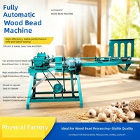 Tour à perles en bois entièrement automatique pour la fabrication de chapelets domestiques, machine à bois multifonctionnelle, puissance 2,2 kW, garantie 5 ans