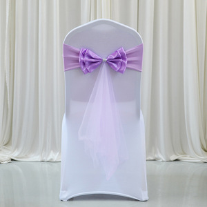 Bandes <span class=keywords><strong>de</strong></span> nœud <span class=keywords><strong>de</strong></span> <span class=keywords><strong>chaise</strong></span> en spandex extensible rose avec ruban en organza papillon pour décorations <span class=keywords><strong>de</strong></span> <span class=keywords><strong>mariage</strong></span> ceintures <span class=keywords><strong>de</strong></span> <span class=keywords><strong>chaise</strong></span> en gros arc - Product Image 2