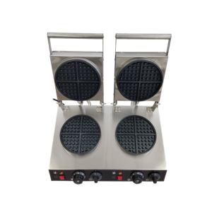 Machine à gaufres 220V électrique à double plaque antiadhésive pour café commercial, boulangerie, <span class=keywords><strong>dessert</strong></span>, restauration, outil professionnel - Product Image 3