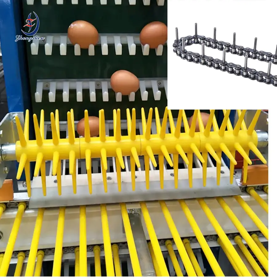 Battery Layer Chicken Cages Automatic Egg Poultry Farming Equipment System 08B Pin Chain